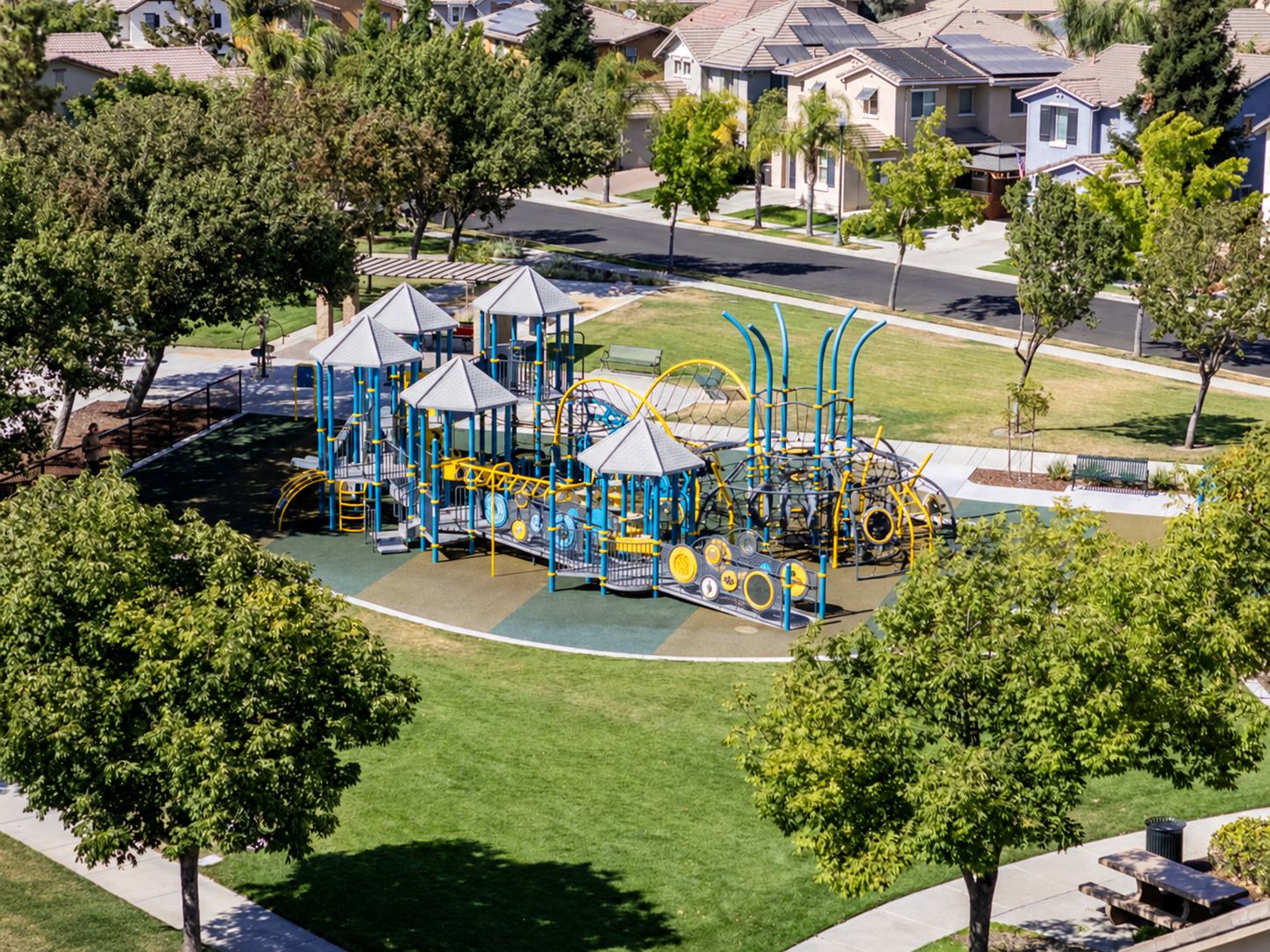 Community playground and park by Park Planet
